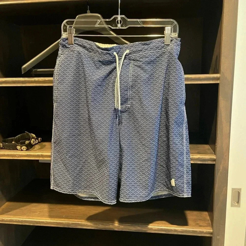Johnnie-O men’s swim trunks.